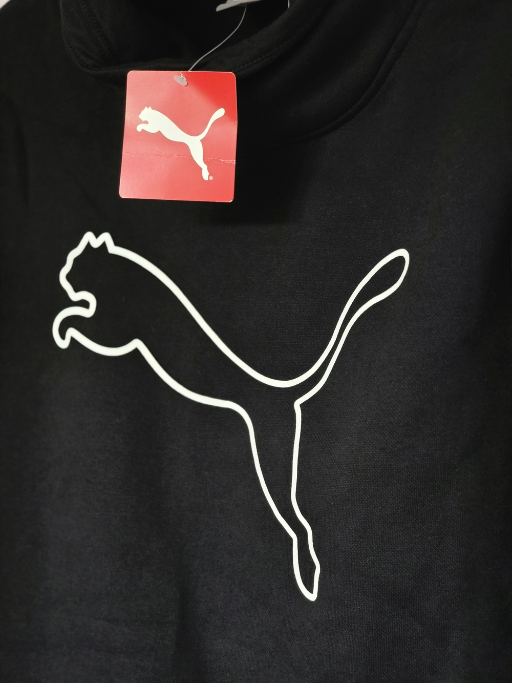 Puma Women's Asymmetric Cowl Neck Sweatshirt. Size Med. NWT - Picture 3 of 4